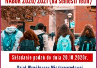 Erasmus+  nabór na studia i praktyki