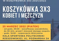 Mistrzostwa Województwa Podkarpackiego w Koszykówce 3×3