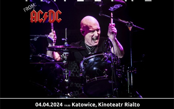Chris Slade (AC/DC) na koncertach w Polsce