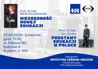 Edukacja – wykłady otwarte Profesorów Seniorów