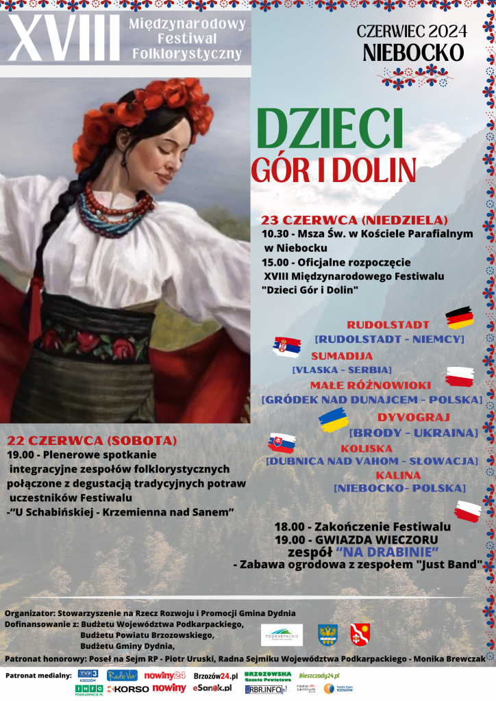 Plakat - Dzieci Gór i Dolin 2024 (1)