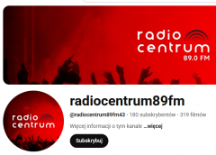 YouTube @radiocentrum89fm43